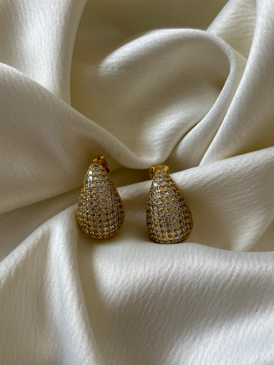 Aretes Gotas Circonias
