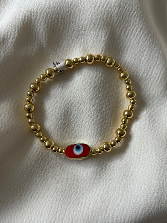Pulsera Bolas Ojo Turco