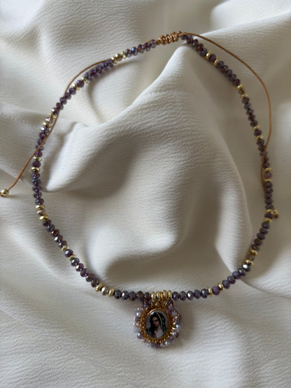 Collar Cristales Virgen