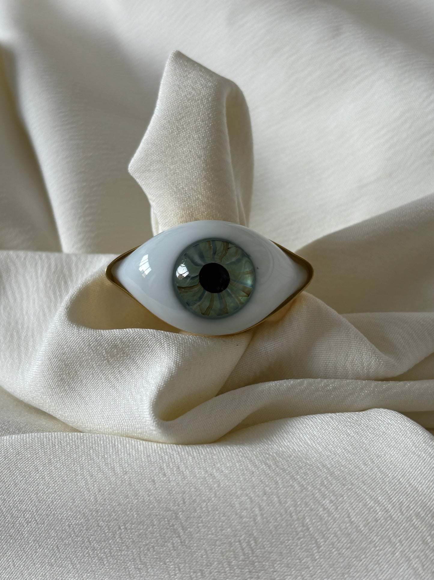 Anillo Maxi Ojo Turco Horizontal