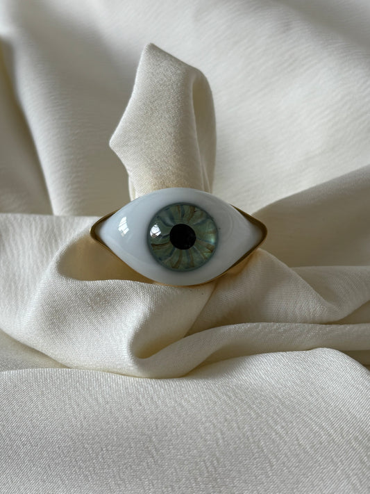 Anillo Maxi Ojo Turco Horizontal