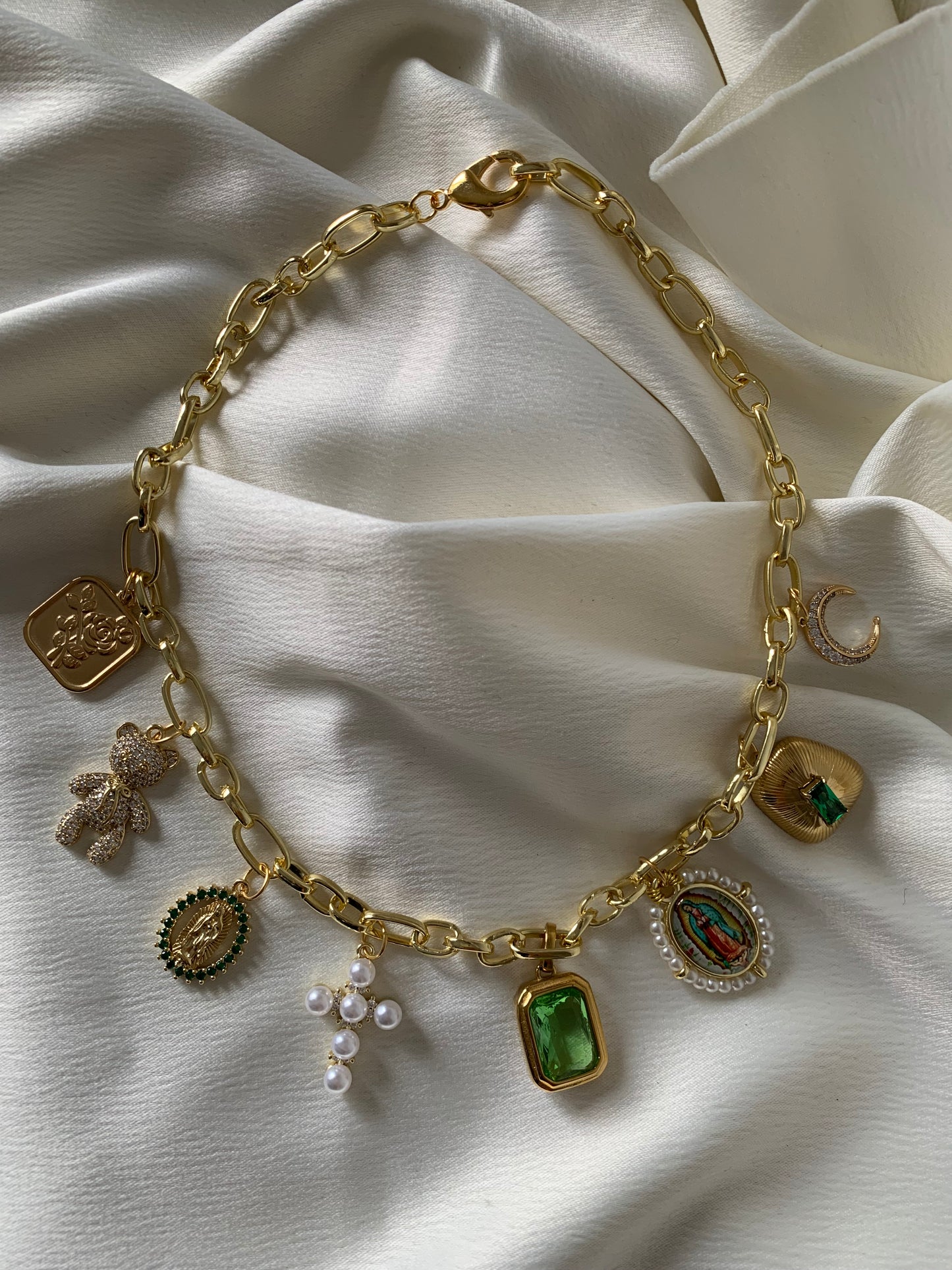 Collar Charms Verde