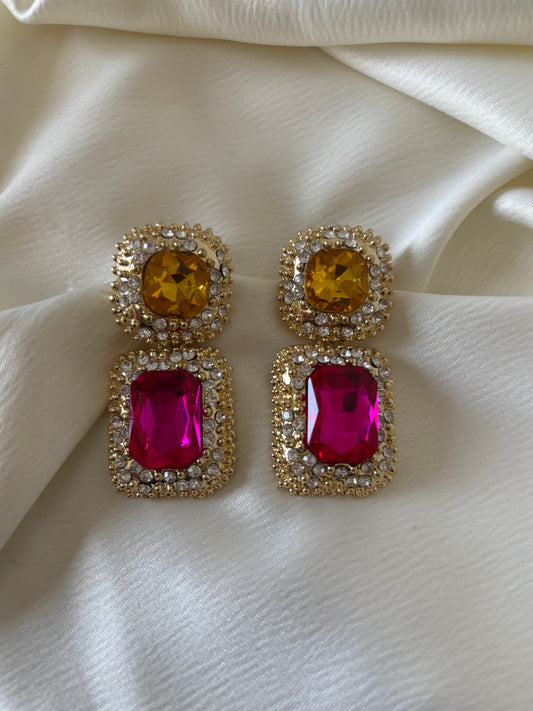 Aretes Figuras Colores