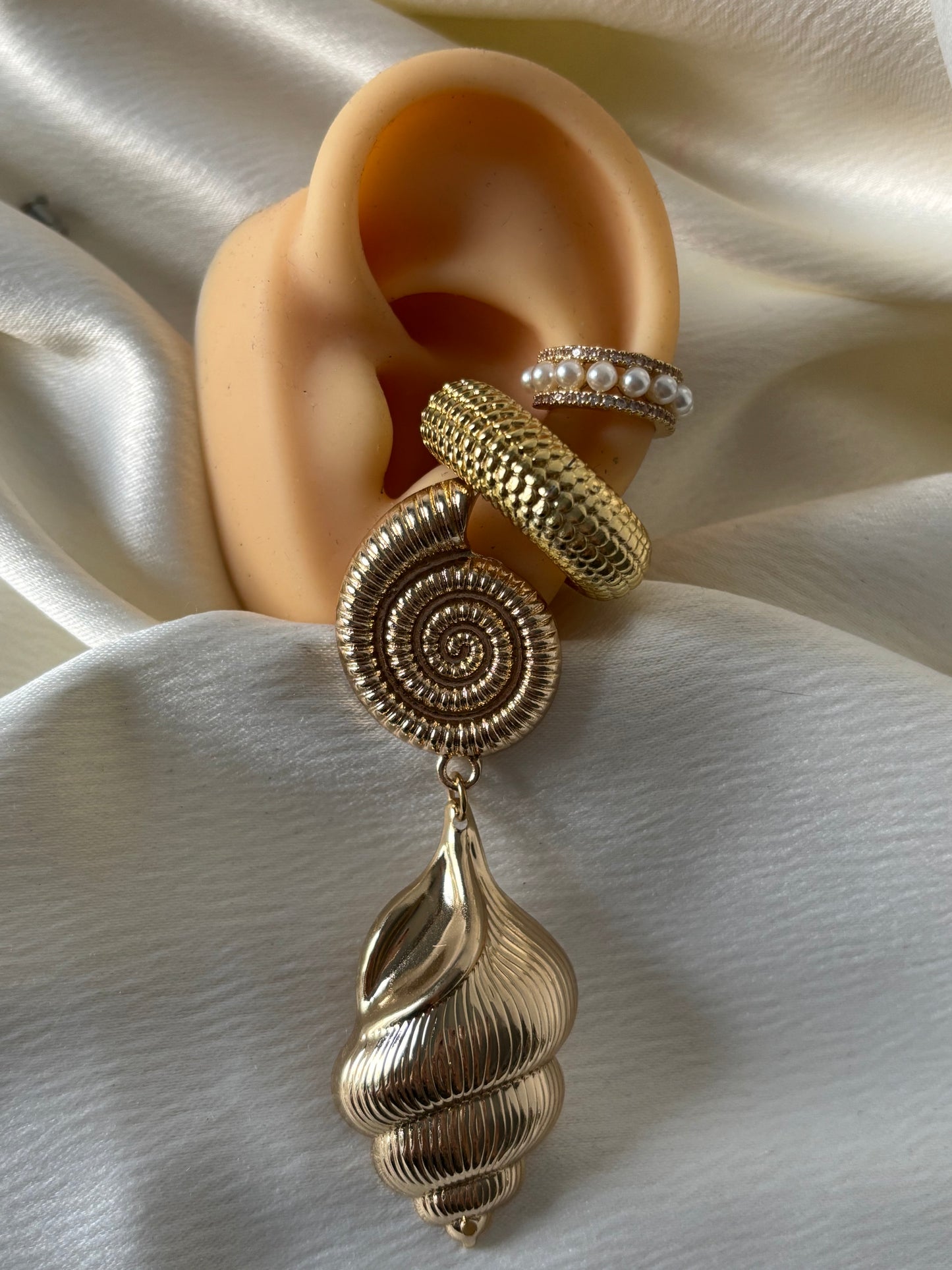 Aretes Caracoles