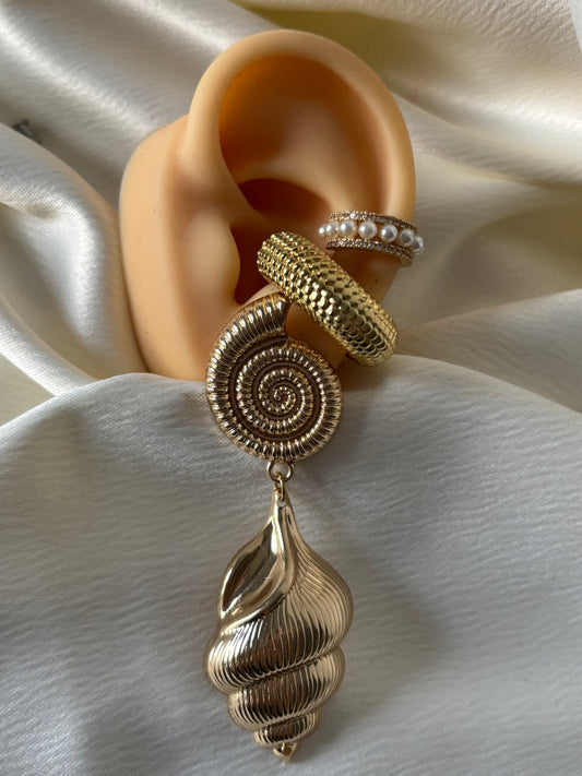 Aretes Caracoles