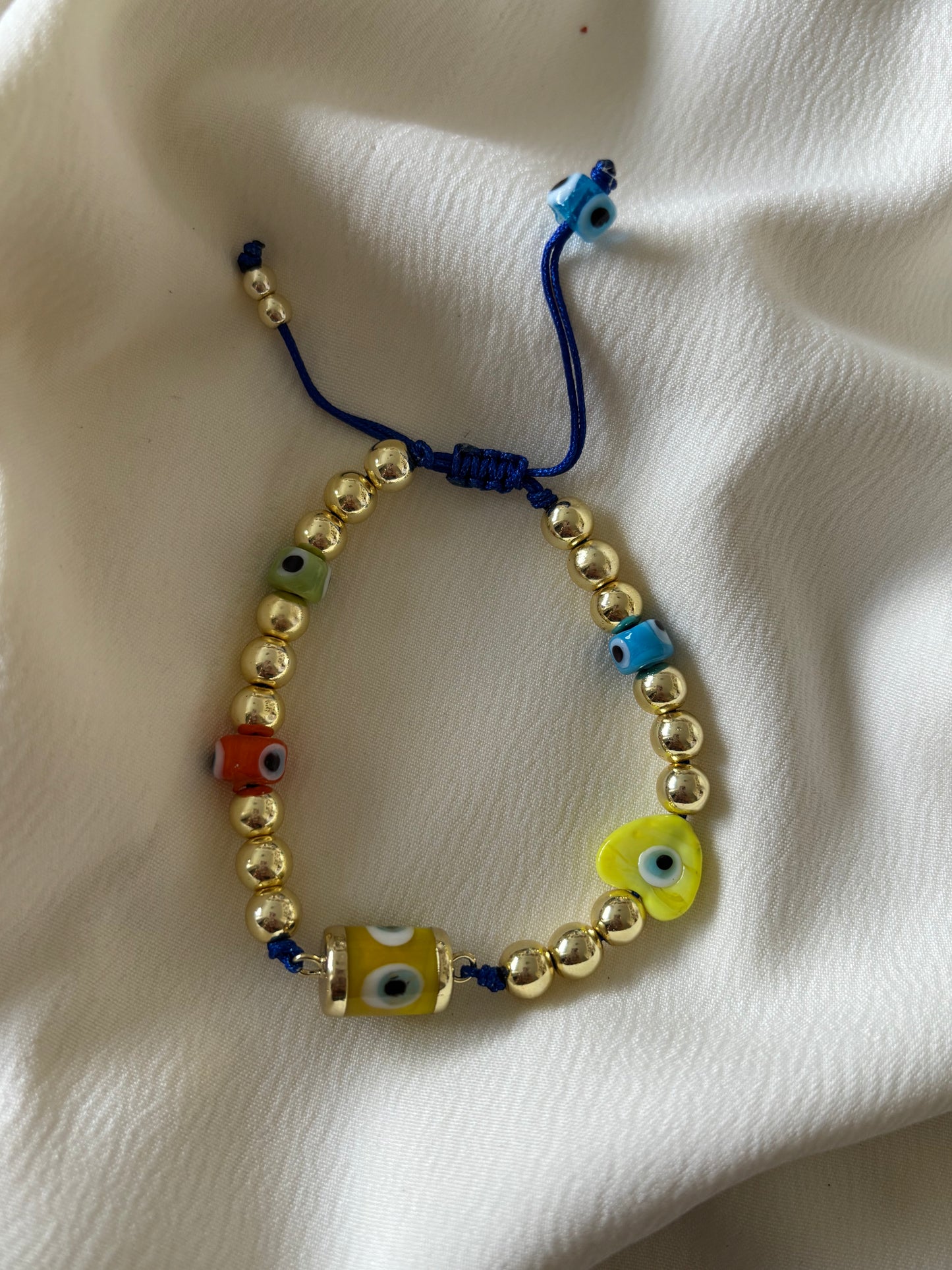 Pulsera Cilindro Ojo Turco