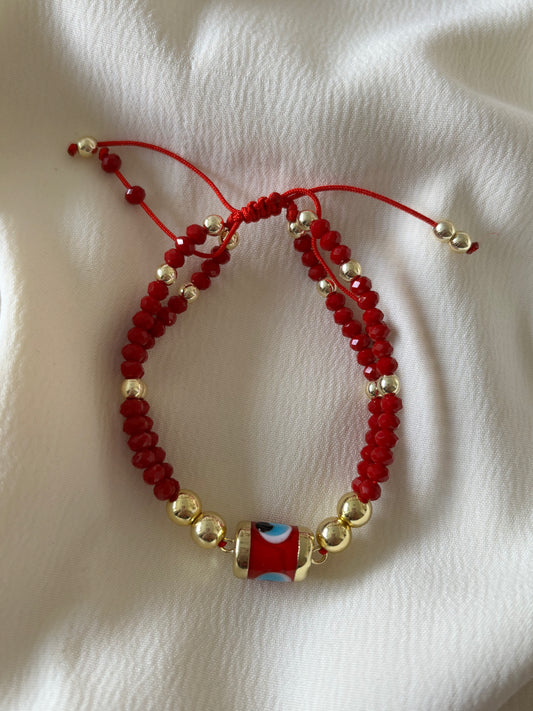 Pulsera Cilindro Ojo Turco