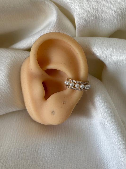 Earcuff Sencillo Perlas