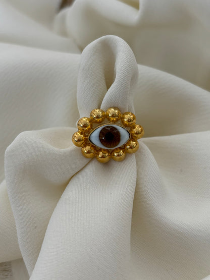 Anillo Ojo Chico Bolas